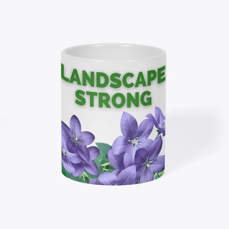 Landscape Strong Flowers Mug